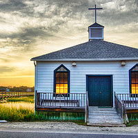 Buy canvas prints of Pawleys Island Chapel by DiFigiano Photography