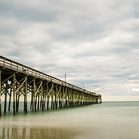 Buy canvas prints of Pawleys Island Pier II by DiFigiano Photography