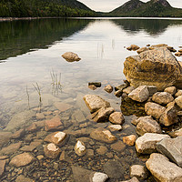 Buy canvas prints of Jordan Pond by DiFigiano Photography