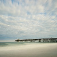 Buy canvas prints of Pawleys island Pier I by DiFigiano Photography