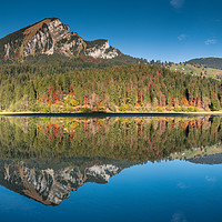 Buy canvas prints of Obersee Reflections by DiFigiano Photography