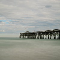 Buy canvas prints of Pawleys Island Pier III by DiFigiano Photography