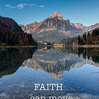 Buy canvas prints of Faith Can Move Mountains II by DiFigiano Photography