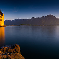 Buy canvas prints of Chillon Castle by DiFigiano Photography