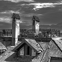 Buy canvas prints of Rooftops by DiFigiano Photography