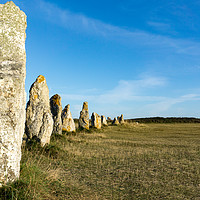 Buy canvas prints of Menhirs De Lagatjar by DiFigiano Photography