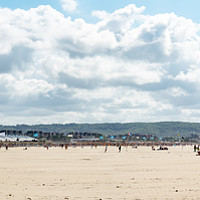 Buy canvas prints of Deauville Panorama by DiFigiano Photography