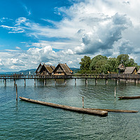 Buy canvas prints of The Lake Dwellers of Lake Constance by DiFigiano Photography