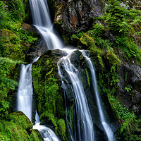 Buy canvas prints of Triberg Waterfalls 2 by DiFigiano Photography