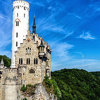 Buy canvas prints of Lichtenstein Castle by DiFigiano Photography