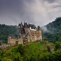 Buy canvas prints of Eltz Castle Panorama by DiFigiano Photography