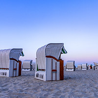 Buy canvas prints of Sellin Beach Baskets by DiFigiano Photography