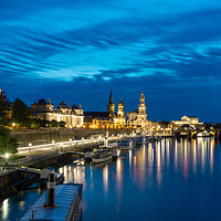 Buy canvas prints of Dresden After Dark by DiFigiano Photography