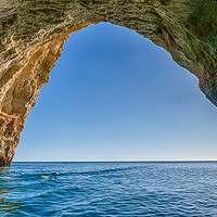 Buy canvas prints of Algarve Cave by DiFigiano Photography