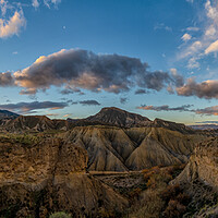 Buy canvas prints of Tabernas Desert Sunrise by DiFigiano Photography