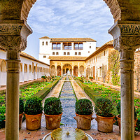 Buy canvas prints of Generalife Palace by DiFigiano Photography