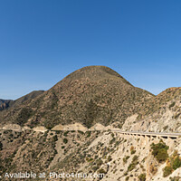 Buy canvas prints of Mojacar Highway by DiFigiano Photography