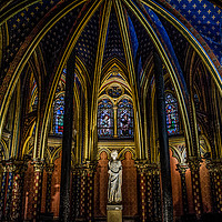 Buy canvas prints of Sainte Chapelle by Hannan Images
