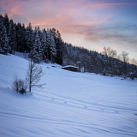 Buy canvas prints of Niederau, Tirol Mountains, Austria by Phil Spalding