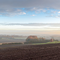Buy canvas prints of Nottingham Rural Landscape in Winter. by Ian Francis