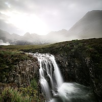 Buy canvas prints of Fairy Pools, Glenbrittle  by Andy Barnes