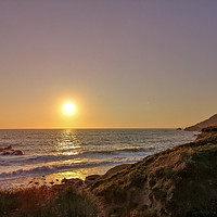 Buy canvas prints of Dollar Cove Sunset by Susan Ireland