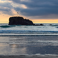 Buy canvas prints of St Pirans Rock by Susan Ireland
