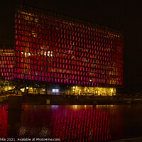 Buy canvas prints of Reykjavik Iceland ,Harpa Concert Hall by kathy white