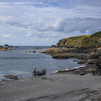 Buy canvas prints of Lizard Point, Cornwall by kathy white