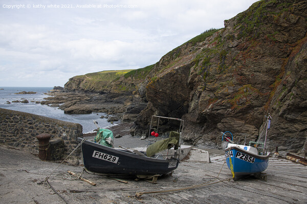 lizard point and fishing boats Picture Board by kathy white