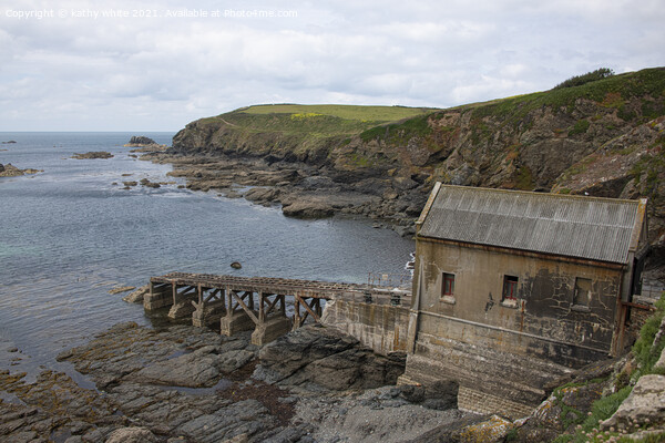old lifeboat house lizard point Picture Board by kathy white