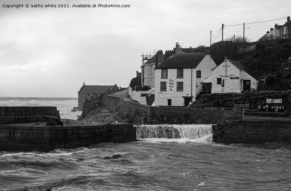Porthleven ship inn Cornwall Picture Board by kathy white