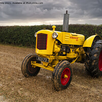Buy canvas prints of minneapolis moline tractors ,Cornish field by kathy white