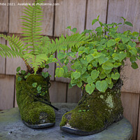 Buy canvas prints of old army boots by kathy white
