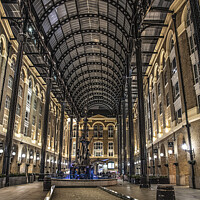 Buy canvas prints of Hay's Galleria,Larder of London  by kathy white