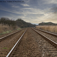 Buy canvas prints of Cornish Main train Line to penzance by kathy white