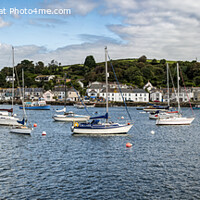Buy canvas prints of Falmouth,  Flushing Cornwall, by kathy white