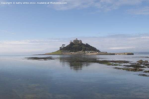 St Michaels mount Cornwall Picture Board by kathy white