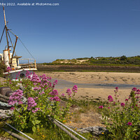 Buy canvas prints of Hayle Beach Cornwall,Cornish beach  by kathy white