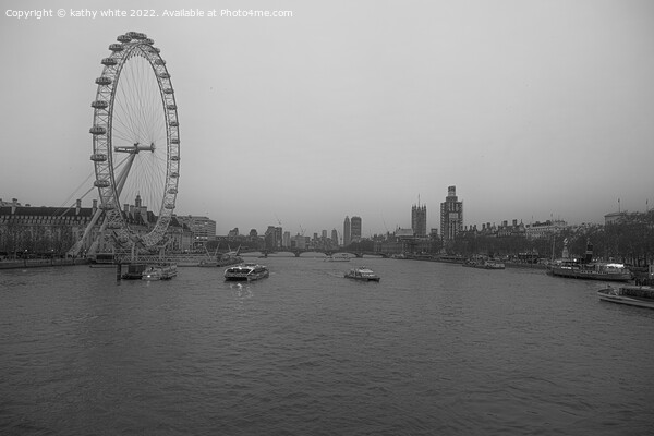 London Eye Picture Board by kathy white
