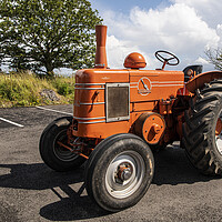Buy canvas prints of Field Marshall tractor by kathy white