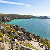Buy canvas prints of Minack Theatre, Porthcurno, Cornwall by kathy white