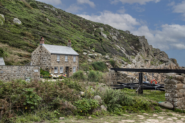  Penberth Cove Picture Board by kathy white