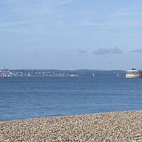 Buy canvas prints of Solent Forts Portsmouth by kathy white