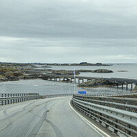 Buy canvas prints of  Atlantic highway Norway by kathy white