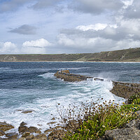 Buy canvas prints of  Sennen Cove,Cornwall by kathy white
