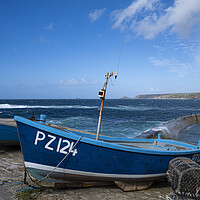 Buy canvas prints of  Sennen Cove Cornwall, by kathy white