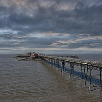 Buy canvas prints of Rustic Beauty of Birnbeck Pier,Weston-Super-mare, by kathy white