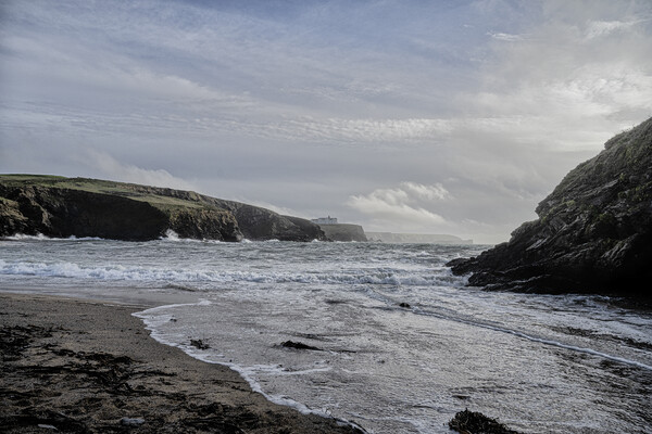 Church Cove Cornwall Picture Board by kathy white