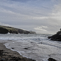 Buy canvas prints of Church Cove Cornwall by kathy white